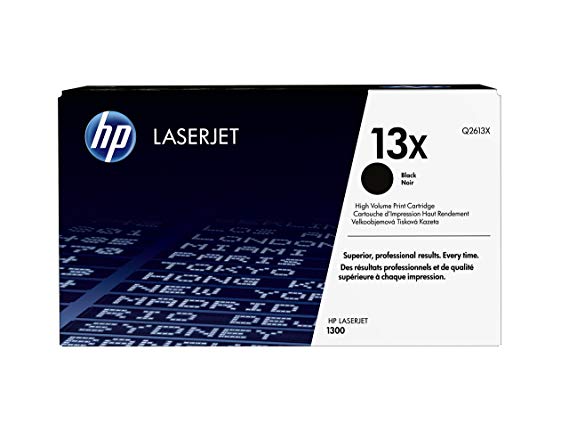 HP 13X (Q2613X) Black High Yield Original Toner Cartridge