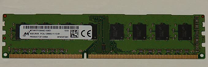Micron 4GB DDR3 1Rx8 PC3L-12800U MT8KTF51264AZ-1G6P1 Desktop RAM Memory