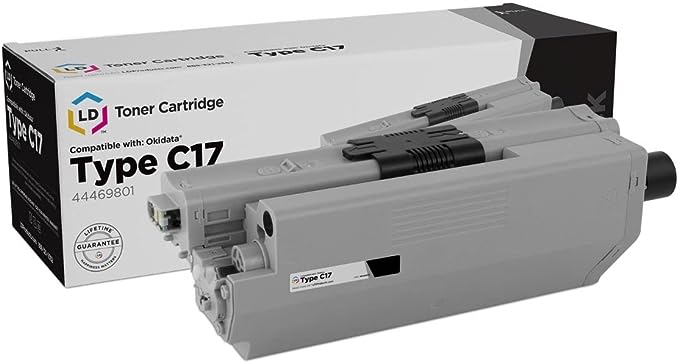 LD Compatible Okidata Type C17 / 44469801 Black Laser Toner Cartridge