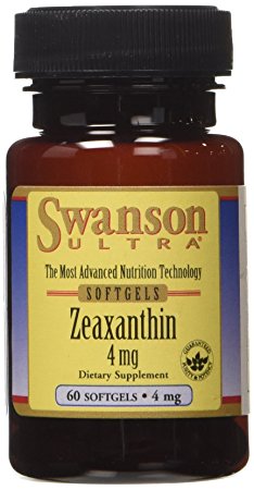 Swanson Zeaxanthin 4 mg 60 Sgels