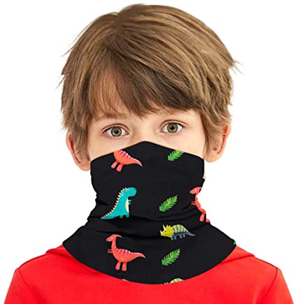 Boys Girls Bandanas Neck Gaiter Kids Face Mask Magical Multi Funtion UV Protection Headband