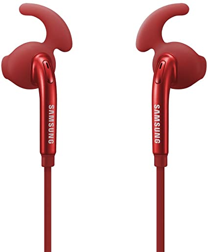 Samsung Wired Headset for Universal/Smartphones - Retail Packaging - Red