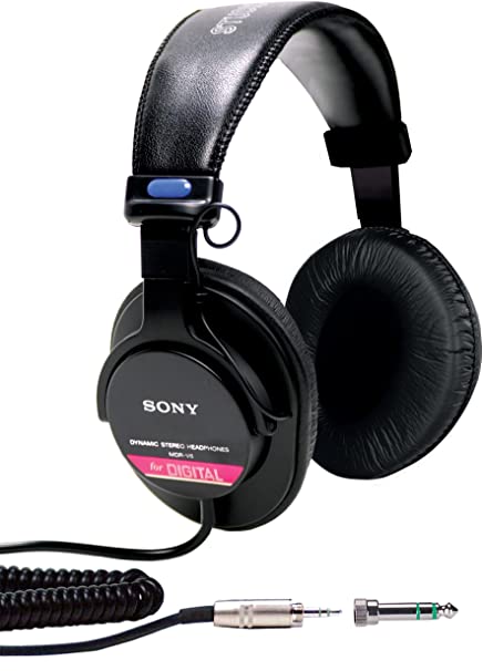 Sony MDRV6 Studio Monitor Headphones with CCAW Voice Coil