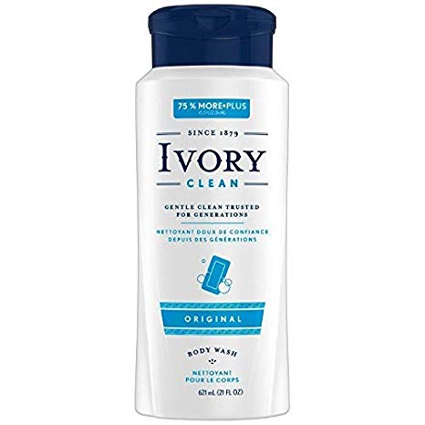 Ivory Original Scent Body Wash, 21 oz ( Pack of 6)