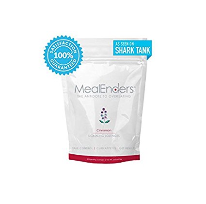 MealEnders Signaling Lozenges–Conquer Cravings, Curb Snacking, Beat Overeating, and Master Portion Control, Helps You Stick to Any Diet Weight Loss Program, 25-count Pouch (Cinnamon)