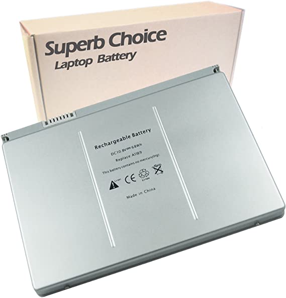 Superb Choice Battery Compatible with MacBook Pro 17" A1229 A1261 MA897LL/A MB166B/A Series