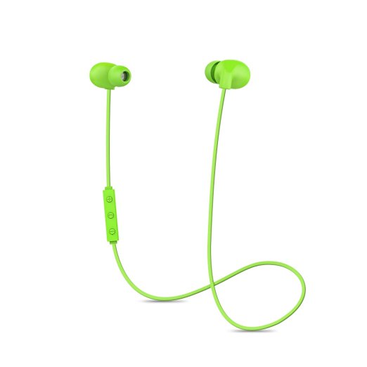NMPB H1 Wireless Bluetooth Headphones Noise Cancelling Sweatproof Headset with Mic-Green