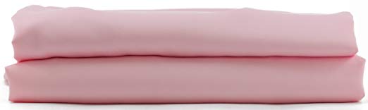 Hotel Sheets Direct Bamboo Bed Sheet Set 100% Rayon from Bamboo Sheet Set (Twin-XL, Rose Pink)