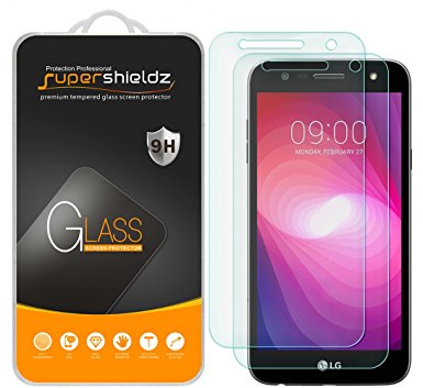 [2-Pack] Supershieldz for LG Fiesta LTE / LG Fiesta 2 Tempered Glass Screen Protector, Anti-Scratch, Anti-Fingerprint, Bubble Free, Lifetime Replacement Warranty