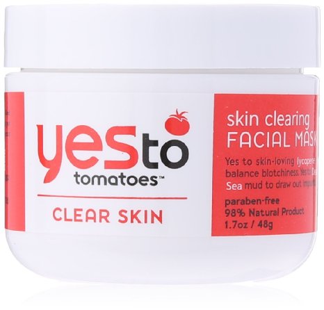 Yes To Tomatoes Skin Clearing Facial Mask 17 Fluid Ounce