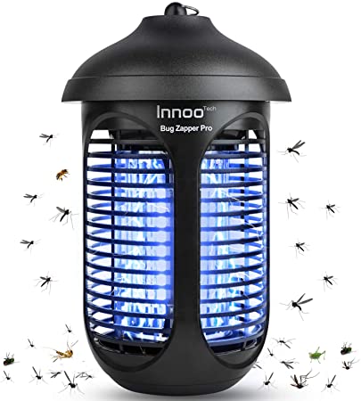 Innoo Tech Bug Zapper (BL-3U), Waterproof Insect Fly Pest Attractant Trap, Effective 4800V Electric Mosquito Zapper Killer for Indoors & Outdoors, Mosquito Killer for Home, Patio, Backyard