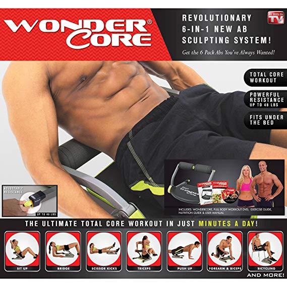 Smart WonderCore Total Core Workout Sports Outdoor Home Exercise and Fitness Equipment