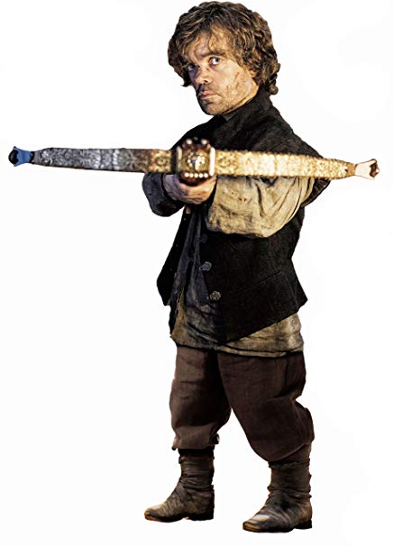 Hollywoodprop A GAME OF THRONES TYRION LANNISTER PETER DINKLAGE LIFESIZE CARDBOARD STANDUP STANDEE CUTOUT POSTER FIGURE CROSSBOW