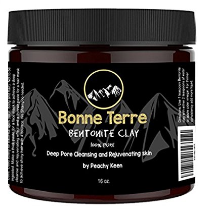 Bonne Terre 100% Pure Bentonite Clay , All Natural Healing Sodium Clay Sourced In USA