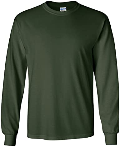 Gildan Men's G240 Ultra Cotton Long Sleeve T-Shirt