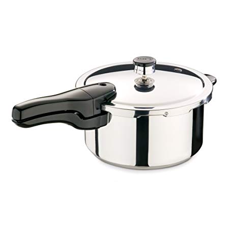 Presto 01341  4-Quart Stainless Steel Pressure Cooker