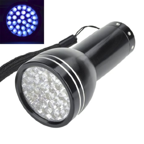 Volador Ultraviolet Flashlight 395nm 28 LEDs UV Flashlight Handheld Black light Flashlight Torch-Dog, Cats, Pets Urine Detection, Scorpion Hunting