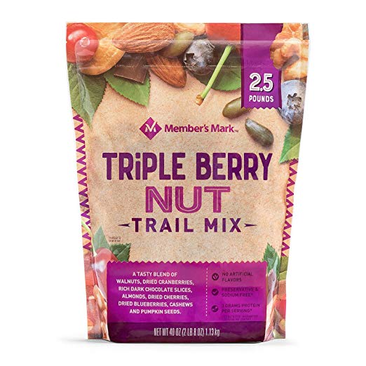 Member's Mark Triple Berry Nut Trail Mix (2.5 lbs.)