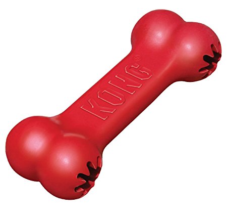 THE KONG COMPANY - GOODIE BONE (MEDIUM) "Ctg: DOG PRODUCTS - DOG TOYS - RUBBER AND PLASTIC"