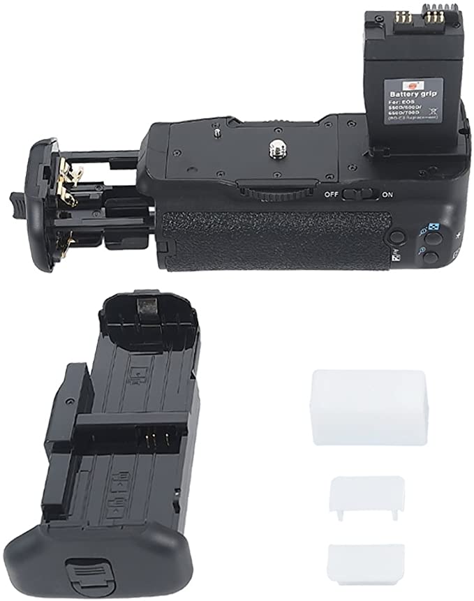 DSTE BG-E8 BGE8 Multi-Power Battery Pack Grip For Canon EOS 550D 600D SLR Camera