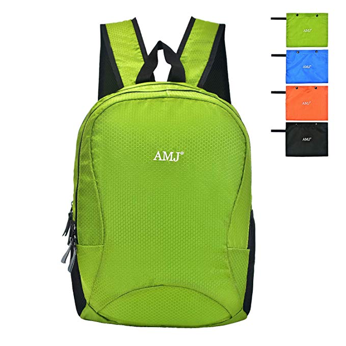 AMJ Sling Bag Shoulder Backpack for Women & Men with Earphone Hole Chest Bags Small Crossbody for Hiking Camping Cycling Trip