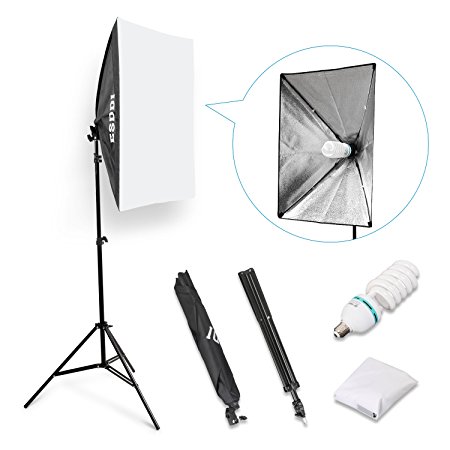 ESDDI 800W Photography Softbox Light Lighting Kit 20"X28"Photo Equipment Soft Studio Light Softbox