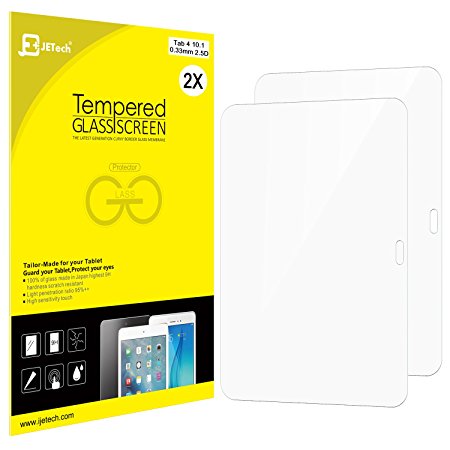 Tab Pro 12.2 Screen Protector, JETech 2-Pack Premium Tempered Glass Screen Protector Film for Samsung Galaxy Tab Pro 12.2" - 0961A