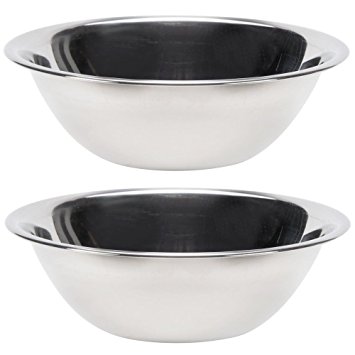 Vollrath Stainless Steel Mixing Bowl (2, 1-1/2 Quart)