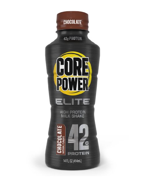 Core Power Elite High Protein Milk Shake, Chocolate, 42g of protein, 14-ounce bottles 12 Count