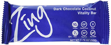 Zing Bars Bars - Chocolate Coconut - 1.76 oz - 12 ct