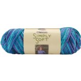 Simply Soft Paints Yarn C9700P 4-Ounce208-Yard Skein of Yarn Oceana