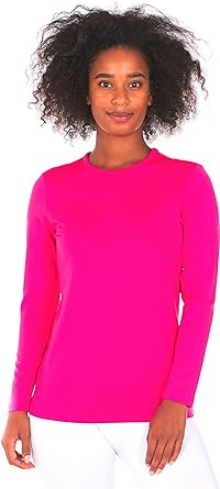 Thermajane Thermal Shirts for Women Long Sleeve Tops Winter Thermal Undershirt for Women