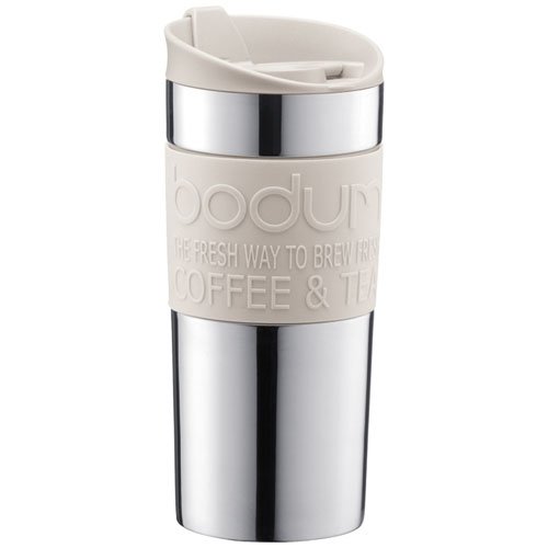 Bodum Vacuum Travel Mug, 0.35 L - Small, White