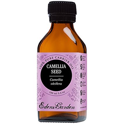 Camellia Seed 100% Pure Carrier/ Base Oil- 3.4 oz (100 ml) by Edens Garden