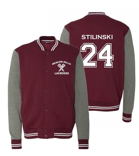 Adult Teen Wolf Beacon Hills Stilinski Sweatshirt Jacket
