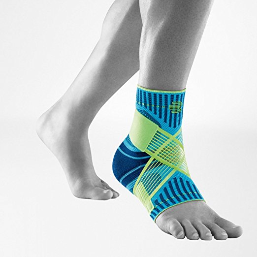 Bauerfeind Sports Ankle Support - Breathable Compression - Figure 8 Taping Strap - Air Knit Fabric for Breathability - Designed for Secure Fit and Maximum Freedom of Movement