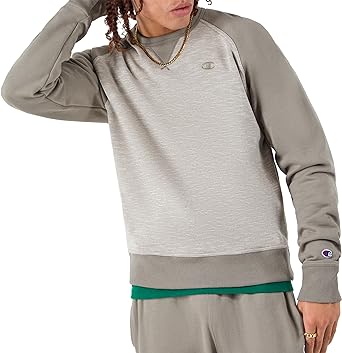 Champion Men's Sweatshirt, Powerblend, Fleece Sweatshirt, Crewneck Sweatshirts (Reg. or Big & Tall)