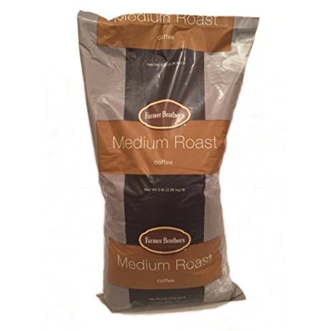 Farmer Brothers Ground Coffee - Medium Roast, 5 Lb. Bag