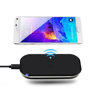 CHOETECH Note 4 QI Wireless Charger for Galaxy Note 4 Wireless Charger Pad and Wireless Receiver Kit Included