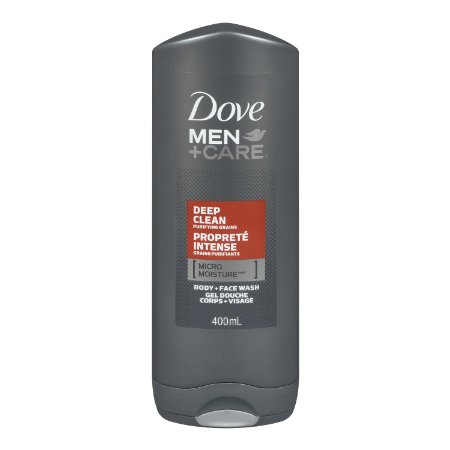 Dove MenCare  Deep Clean Micro Moisture Body  Facewash 400ml