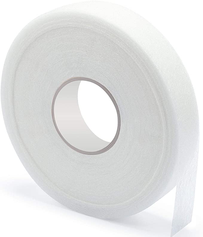 Iron-on Hemming Tape Fabric Fusing Tape Fusible Bonding Web Adhesive Tape for Bonding Clothes Jeans Pants Collars, 100 Yards (1/2 Inches)