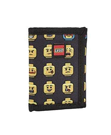 LEGO Kids Minifigure Wallet, Black