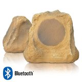 Bluetooth Outdoor Rock Speaker canyon sandstone - stereo pair by Sound Appeal