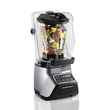 Hamilton Beach Sound Shield Blender with 950 Watt, 5-Speed, 52 oz Glass Jar, & Quiet Blend Technology (53602)