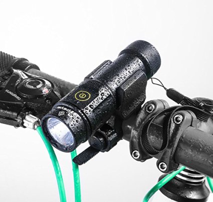 1000LM CREE LED Bike Light Set Usb Rechargeable Waterproof 4800MAH Power Bank