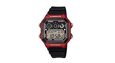 Casio Youth-Digital Grey Dial Men's Watch-AE-1300WH-4AVDF (D108)