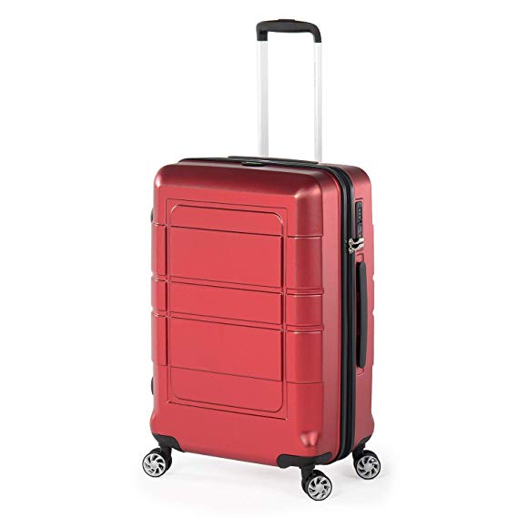 Compaclite Venice 24 inch/Strong Lightweight Luggage, Red