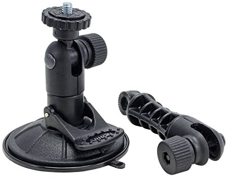 Arkon Sticky Suction Windshield or Dash Camera Mount for Sony Samsung Panasonic Nikon Cameras