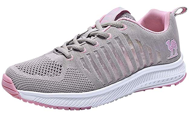 CAMEL Women's Running Shoes Mesh Cushioning Lightweight Tennis Shoes Fashion Athletic Casual Sneakers for Women