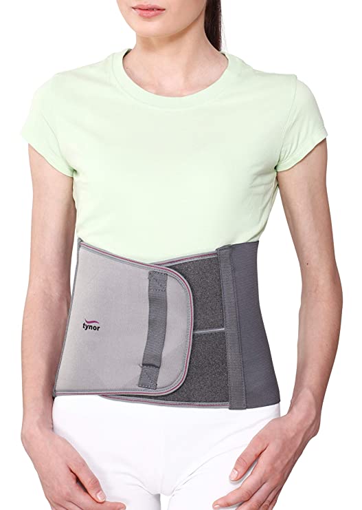 Tynor Tummy Trimmer/Abdominal Belt(9inch/23cm, compression & support to abdominal, Slimming-Men & Women)-Large